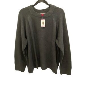 VINCE Camuto Women's Black Long Sleeve Crew Neck Very Soft Sweater Size XXL NWT